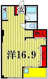 間取図画像 ワンルーム