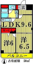 ソフィアコート 2LDKの間取図画像