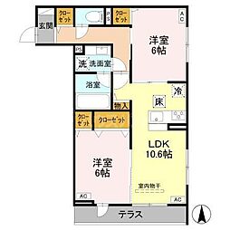 ファミーユ伊興 3階