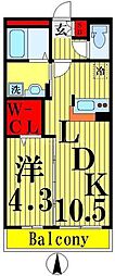 アルコバレーノ 2階/-