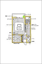 セザンヌ飯村 B-207 ｜ 愛知県豊橋市飯村町字茶屋79－5（賃貸アパート1R・1階・27.53㎡） その2