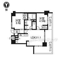 アベニール三条油小路  ｜ 京都府京都市中京区三条油小路町（賃貸マンション2LDK・4階・47.83㎡） その2