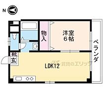 京都府京都市山科区御陵原西町（賃貸マンション1LDK・3階・35.00㎡） その2