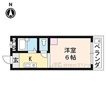 京都府京都市山科区御陵鴨戸町（賃貸マンション1K・2階・20.00㎡） その2