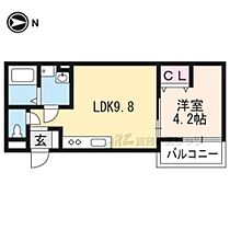 京都府京都市山科区西野今屋敷町（賃貸アパート1LDK・3階・31.31㎡） その2