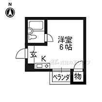 京都府京都市上京区元本満寺町（賃貸マンション1K・2階・12.29㎡） その2