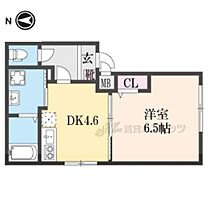 京都府京都市左京区田中大久保町（賃貸マンション1DK・1階・28.27㎡） その2