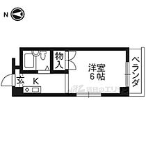 京都府京都市左京区聖護院蓮華蔵町（賃貸マンション1K・3階・18.20㎡） その2