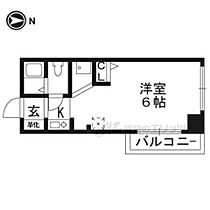 京都府京都市下京区升屋町（賃貸マンション1K・4階・16.34㎡） その1