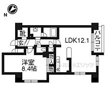 レジディア洛北 501 ｜ 京都府京都市左京区田中南西浦町（賃貸マンション1LDK・5階・53.30㎡） その1