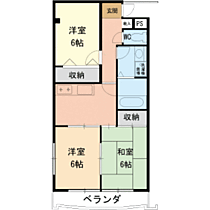 アムールマンション 305 ｜ 東京都八王子市松木（賃貸マンション3DK・3階・56.53㎡） その2