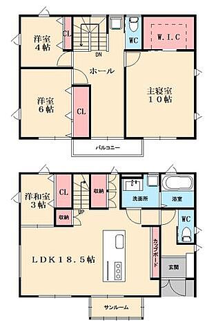 間取り 大崎市古川穂波4丁目