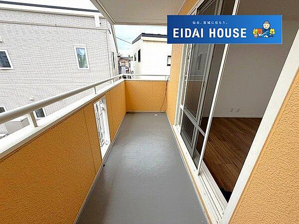 バルコニーを拡大表示