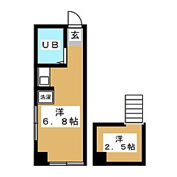 間取図画像 ワンルーム
