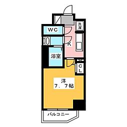 リテラス本所吾妻橋 1Kの間取図画像