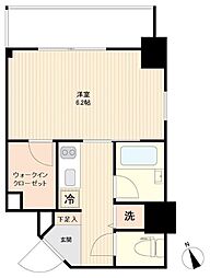 HF南砂町レジデンス 1Kの間取図画像