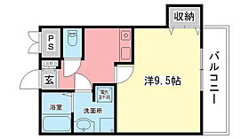 フラット甲子園  ｜ 兵庫県西宮市今津水波町9-18（賃貸マンション1K・4階・31.20㎡） その2