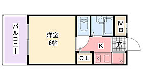 兵庫県西宮市笠屋町（賃貸マンション1K・5階・18.99㎡） その2