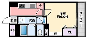 兵庫県西宮市二見町13-16（賃貸マンション1K・5階・28.00㎡） その2