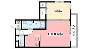 ぺルルII  ｜ 兵庫県西宮市甲子園一番町10-22（賃貸アパート1LDK・1階・46.61㎡） その2