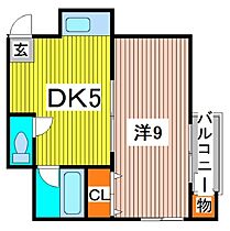 若菜ビル  ｜ 埼玉県川口市栄町３丁目（賃貸マンション1K・3階・33.40㎡） その2