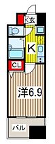 BPRレジデンス川口 304 ｜ 埼玉県川口市栄町３丁目（賃貸マンション1K・3階・21.47㎡） その2