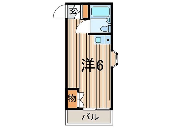 アマリンハイツ 101｜東京都北区赤羽西４丁目(賃貸アパート1R・1階・15.00㎡)の写真 その2