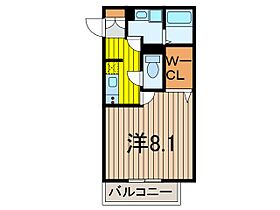 プルメリア 305 ｜ 埼玉県川口市西青木１丁目（賃貸アパート1K・3階・30.33㎡） その2