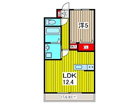 マノワールII 302 ｜ 埼玉県川口市赤井４丁目（賃貸マンション1LDK・3階・42.75㎡） その2