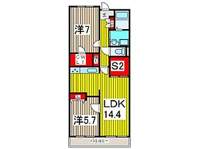 ルクレ川口ウエスト 903 ｜ 埼玉県川口市青木３丁目（賃貸マンション2LDK・9階・64.54㎡） その2