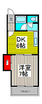 シノダビル 203 ｜ 埼玉県川口市上青木西１丁目（賃貸マンション1DK・2階・30.00㎡） その2