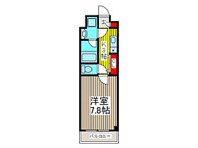 La Arc en Ciel Buildings 207 ｜ 埼玉県戸田市中町１丁目（賃貸マンション1K・2階・25.72㎡） その2