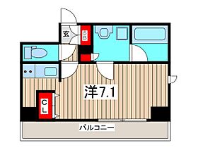 アンベリール西川口参番館 603 ｜ 埼玉県川口市並木２丁目（賃貸マンション1R・6階・24.25㎡） その2