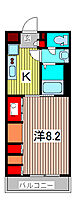 リブリ・シャルマン上戸田 307 ｜ 埼玉県戸田市上戸田２丁目（賃貸マンション1K・3階・27.53㎡） その2