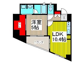 KDX川口幸町レジデンス 1101 ｜ 埼玉県川口市幸町２丁目（賃貸マンション1LDK・11階・41.89㎡） その2