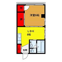 アークハイム 101 ｜ 埼玉県川口市本前川１丁目（賃貸マンション1LDK・1階・34.87㎡） その2