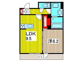 プリマベーラ戸田公園 102 ｜ 埼玉県戸田市下戸田２丁目（賃貸マンション1LDK・1階・41.27㎡） その2