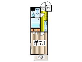 ドゥーエ川口 301 ｜ 埼玉県川口市本町４丁目（賃貸マンション1K・3階・23.21㎡） その2