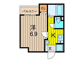 グランクオール西川口 202 ｜ 埼玉県川口市並木３丁目（賃貸マンション1K・2階・20.74㎡） その2