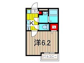 Fika 304 ｜ 埼玉県蕨市中央４丁目（賃貸アパート1K・3階・20.58㎡） その2