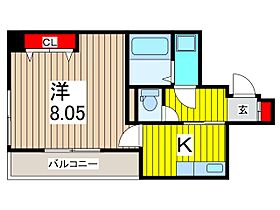 ハイムフローラ川口 307 ｜ 埼玉県川口市金山町（賃貸マンション1K・3階・27.54㎡） その2