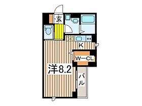 フォルトゥーナ 102 ｜ 埼玉県川口市飯塚１丁目（賃貸マンション1R・1階・29.98㎡） その2