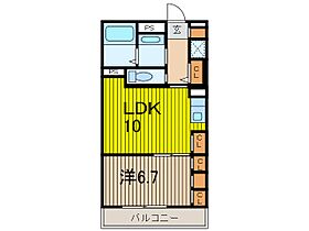 リブリ・富士見ガーデン 201 ｜ 埼玉県蕨市錦町２丁目（賃貸マンション1LDK・2階・40.99㎡） その2