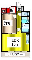 ヌーヴォトルチェ 502 ｜ 埼玉県川口市栄町２丁目（賃貸マンション1LDK・5階・39.60㎡） その2