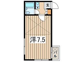 ノヴェルズ73 205 ｜ 埼玉県蕨市塚越６丁目（賃貸アパート1K・2階・18.00㎡） その2