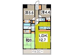 ライオンズマンション川口飯塚第3 3LDKの間取図画像