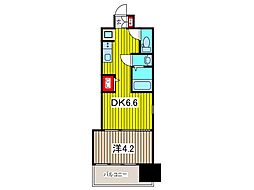 オーパスホームズ川口 1DKの間取図画像