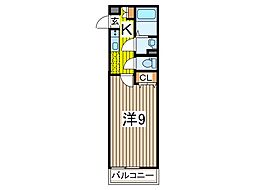 スマイラス西川口 1Kの間取図画像