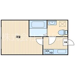 MILKOCOテラス西川口 1Kの間取図画像