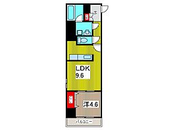 ステーラ・ルーチェ 1LDKの間取図画像